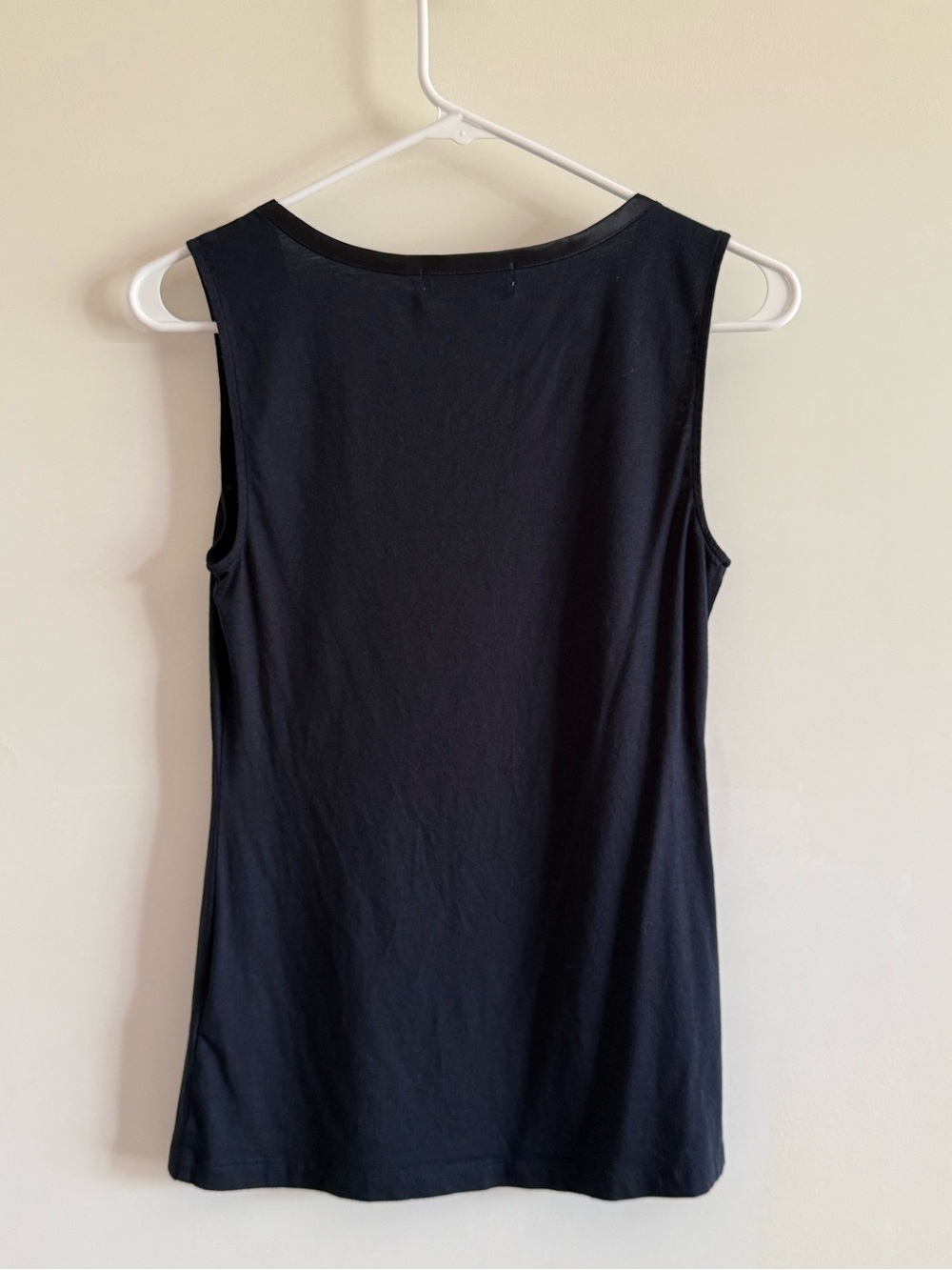 Banana Republic Luxe Touch Satin Trim Scoop Neck Tank - Picture 6 of 6